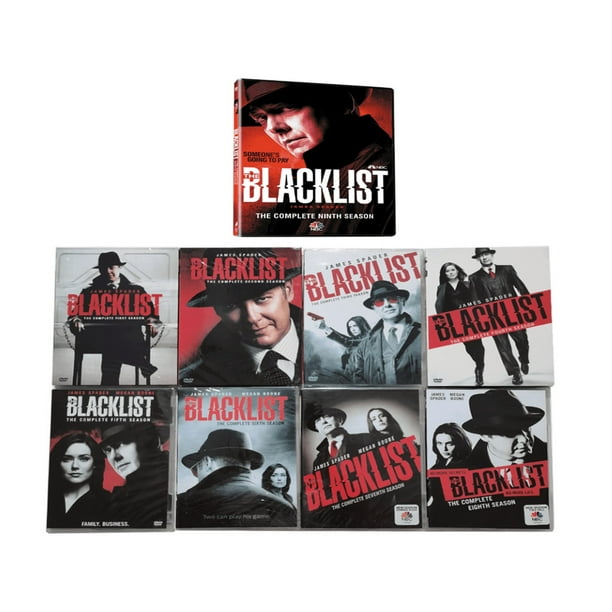 The Blacklist Complete Series Season 1-10 (DVD)-English only