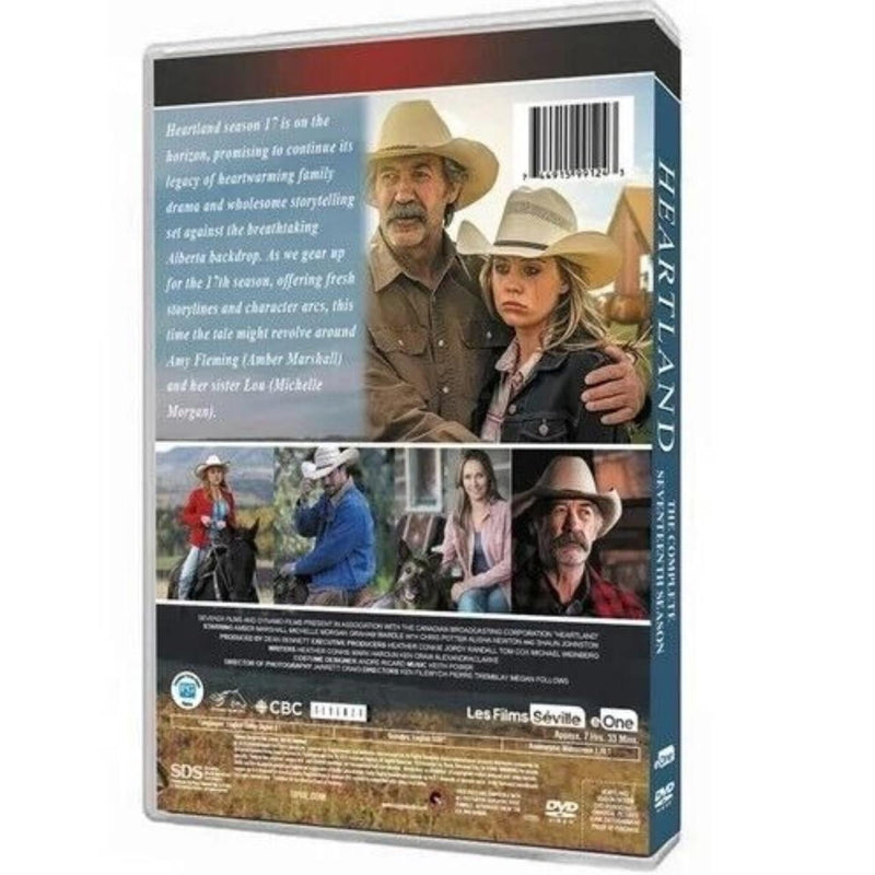 Heartland The Newest Season 17 DVD Box Set Region 1 USA, Canadian TV series, TV Drama