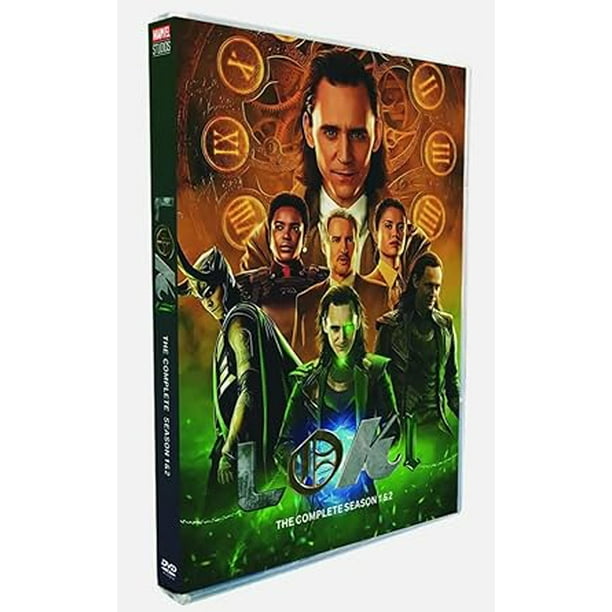 Loki: Season 1-2 Complete DVD, English Only