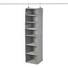 7-Shelf Adjustable Closet Organizer, Hanging Wardrobe Storage Shelves, Space-Saving Clothes Organizer for Bedroom, Closet & Home