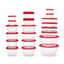 40-Piece Food Storage Container Set with Lids, Meal Prep & Lunch Containers, Reusable Kitchen Storage Boxes, Stackable Food Containers