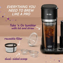 Mr. Coffee 4-in-1 Single-Serve Latte, Iced, and Hot Coffee Maker