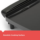 Family-Sized Electric Griddle with Adjustable Temperature Control, Large Nonstick Countertop Indoor Flat Top Grill with Removable Drip Tray