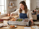 Stainless Steel Triple Buffet Server and Food Warmer