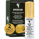 STUD 100 - Desensitizing Spray for Men (2 Packs)