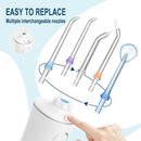 Oral-B Professional Clean 5000 X Electric Toothbrush Twin Pack & HENU Cordless Water Flosser for Teeth