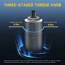 Fanttik 3.7V Cordless Electric Screwdriver, 16 S2 Metal Bits, 3 Torque Settings, 2000mAh, LED Light, 1/4'' Hex, Ideal for Furniture & Computers