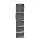 7-Shelf Adjustable Closet Organizer, Hanging Wardrobe Storage Shelves, Space-Saving Clothes Organizer for Bedroom, Closet & Home