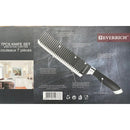 7-Piece Non-Stick Kitchen Knife Set with Ergonomic Handles and Protective Blade Coating