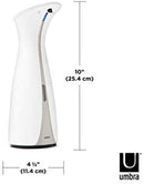 Umbra Otto Automatic Soap Dispenser – 8.5 fl oz (250 ml) Touchless Foaming Hand Soap Dispenser, Modern Design