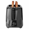 2-Slice Toaster with 6 Shade Settings, Adjustable Browning Control, Removable Crumb Tray, Compact Kitchen Bread Toaster