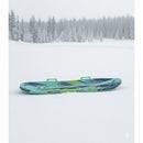 Sno-Storm Viper Neve Foam Snow Sled – 50-Inch Lightweight 2-Rider Sled with Handles | Winter Toboggan Board for Kids and Adults Color may vary ( 1 Pack)