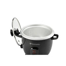 10-Cup Rice Cooker, Nonstick Electric Rice Cooker with Keep-Warm Function, Tempered Glass Lid, Rice Paddle & Measuring Cup, Family Size