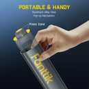 Fanttik 3.7V Cordless Electric Screwdriver, 16 S2 Metal Bits, 3 Torque Settings, 2000mAh, LED Light, 1/4'' Hex, Ideal for Furniture & Computers