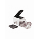 MIU Vegetable Chopper with 2 Interchangeable Dicer Blades – Manual Food Dicer & Slicer for Fruits, Veggies & Onions ( only White Color)