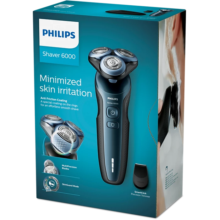 Philips Shaver series 6000 Wet and dry electric shaver S6610/11