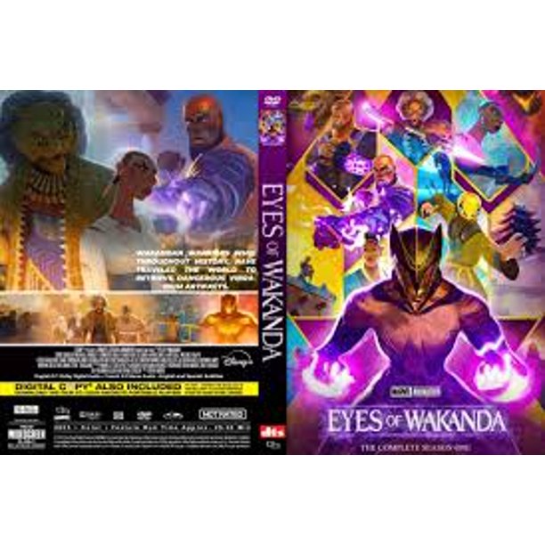 Eyes of Wakanda: Season 1 (DVD, 2025) Marvel Animated Series Complete Collection