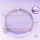 4-Pack Hydrogel Glow Face Mask, Transparent Deep Hydrating Sheet Mask Set with Hyaluronic Acid & Centella Asiatica for Plump Skin