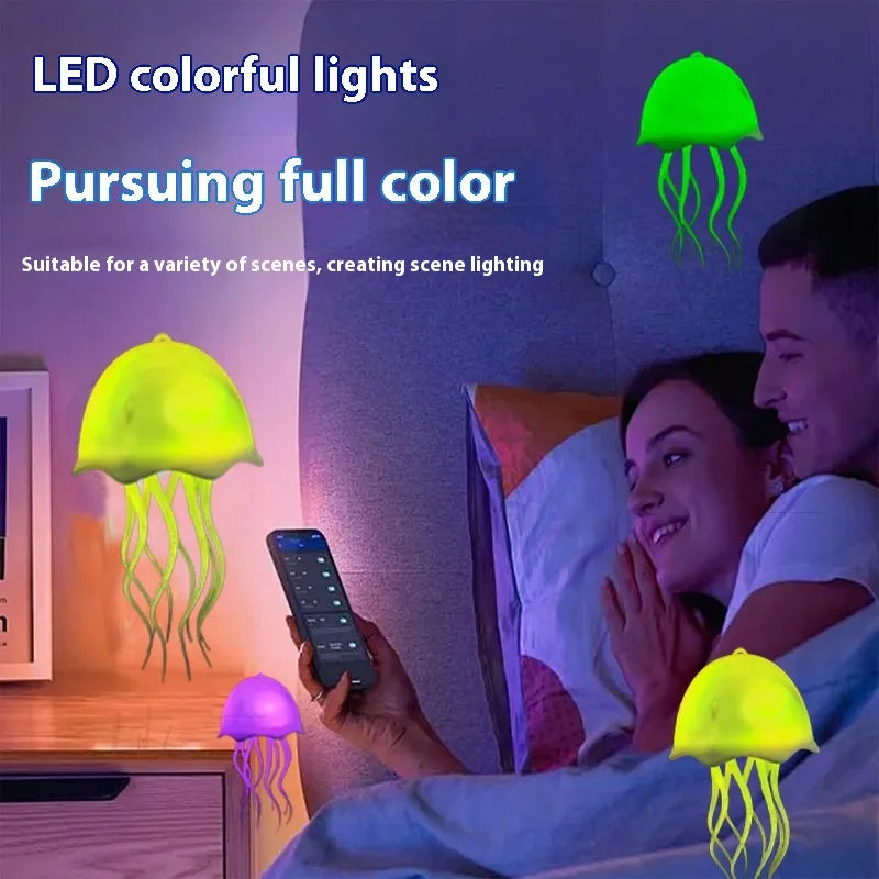 Jellyfish Lamp – USB Colorful Voice-Controlled