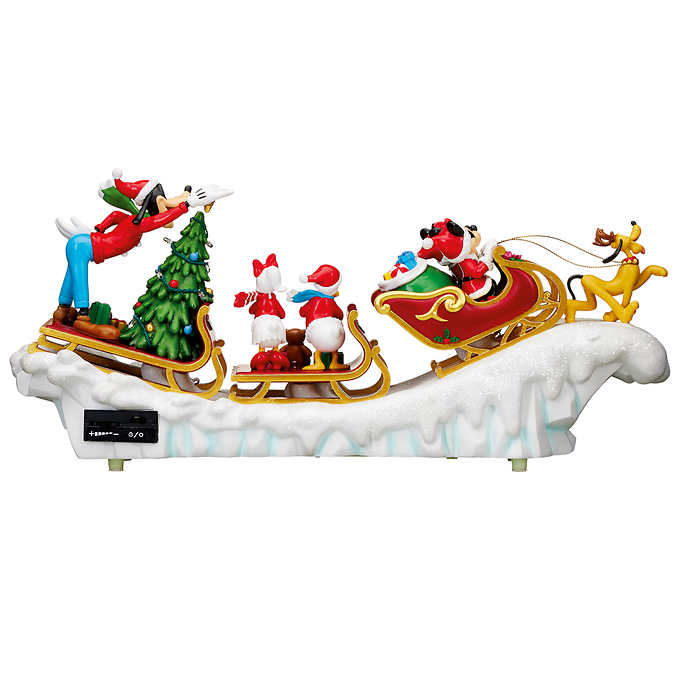Holiday Sleigh with Lights and Music / Christmas Decoration