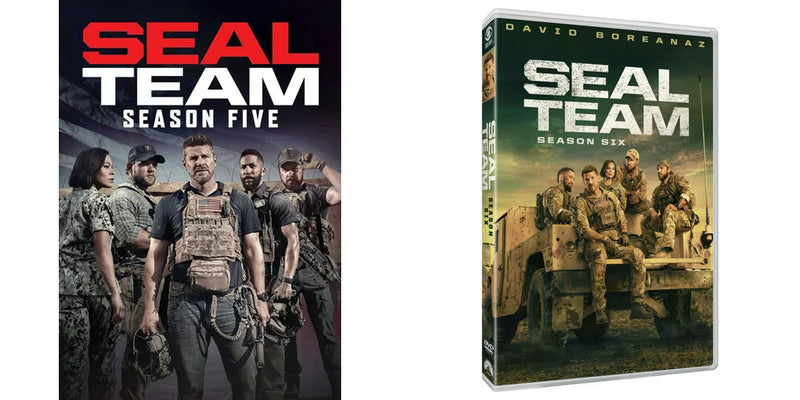 Seal Team Season 5 & Season 6 (DVD) -English only