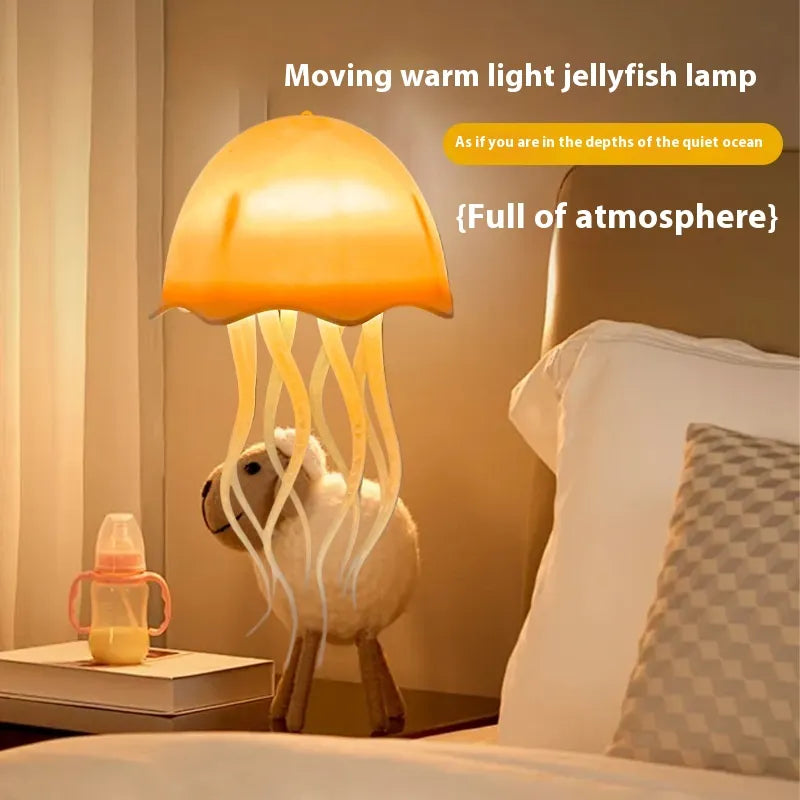 Jellyfish Lamp – USB Colorful Voice-Controlled