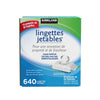 Kirkland Signature Flushable Wipes, 640 Wipes