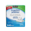 Kirkland Signature Flushable Wipes, 640 Wipes