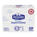 Royale Premium Baby Size 5 Diapers, Pack of 156