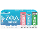 ZOA Energy Drink Triple Flavour Variety, 355 mL 18-pack
