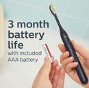 Philips One by Sonicare Battery Toothbrush with Travel Case, Assorted Colours