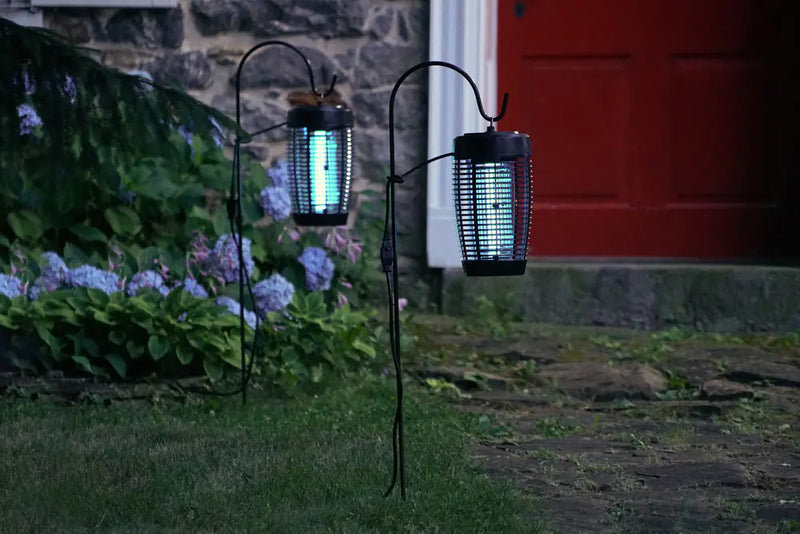 PIC 40W 3000V Weather-Proof UV Blue Light Hanging Mosquito/Bug Zapper Lantern