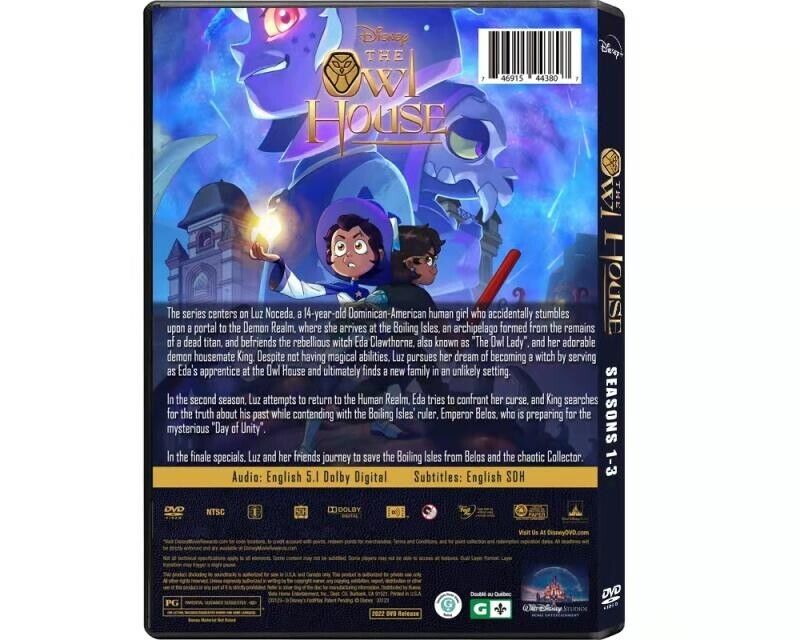 The Owl House season 1-3 [DVD]-English only