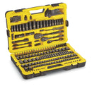 Stanley Professional Grade Black Chrome Socket Set, SAE/Metric, 229-pc