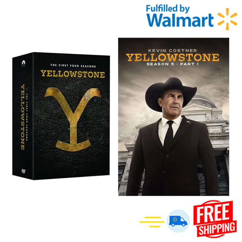 Yellowstone: The Complete seasons 1-5 (Part 1) (DVD) English only