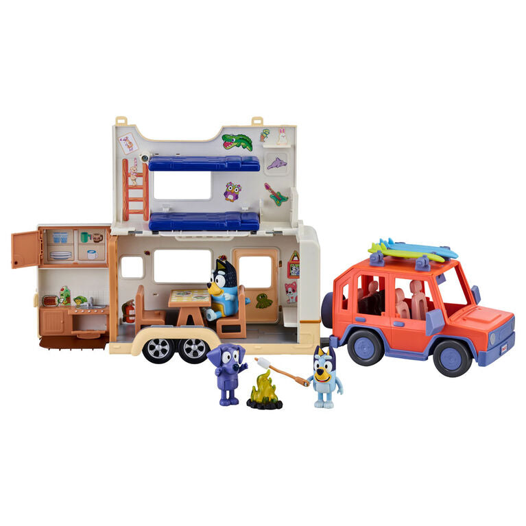 Bluey's Ultimate Caravan Adventures Playset