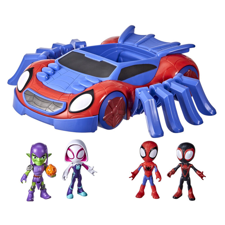 Marvel Spidey and His Amazing Friends Moto Squad Crew