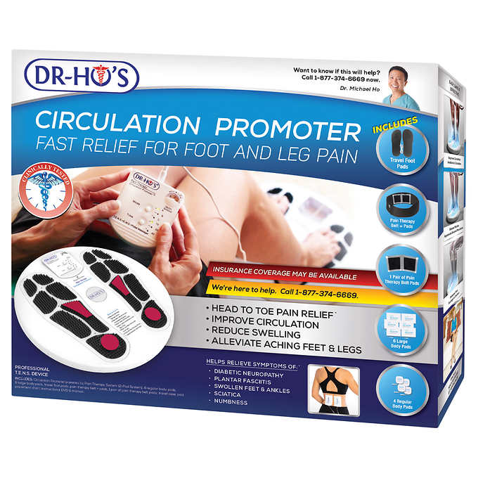 DR-HO’S - Circulation Promoter Plus Gel Pad Kit and Pain Therapy Back Relief Belt