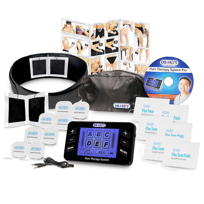 DR-HO'S - Pain Therapy System Pro with Gel Pad Kit and Pain Therapy Back Relief Belt