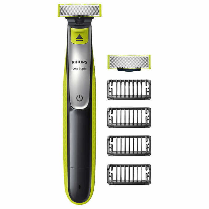 Philips OneBlade with Bonus Blade 4 Stubble Combs , 1 Replacement blade