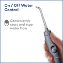 Waterpik ADA Accepted WP-667 Aquarius Water Flosser, Modern Gray
