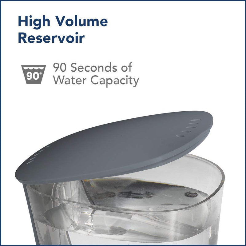 Waterpik ADA Accepted WP-667 Aquarius Water Flosser, Modern Gray