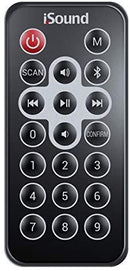 iSound Bassonix Wireless Rechargeable Stereo Speaker, Black