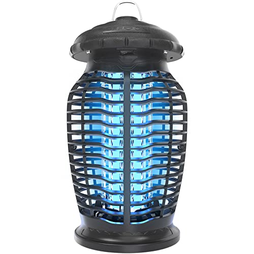 Bug Zapper, 4200V Electric Mosquito Killer for Outdoor/Indoor Mosquito Zapper Lamp, Electronic Insect Fly Zapper Mosquito Trap for Home Backyard Patio Garden