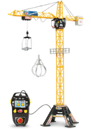 Dickie Toys Construction Motorized Mega Crane Toy Playset For Kids, 48-In, Ages 3+