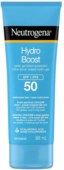 Neutrogena Hydro Boost Water Gel Face & Body Sunscreen SPF 50, 88ML