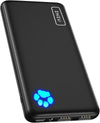 INIU Power Bank, USB C in&out Slimmest 10000mAh Portable Charger, Triple 3A High-Speed Charge External Battery Pack, Flashlight Phone Charger for iPhone 14 13 12 11 Samsung S22 S21 Google LG iPad, etc