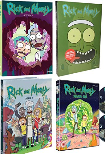 Rick & Morty Complete Seasons 1-4  (DVD) -English only