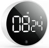 VOCOO Digital Kitchen Timer: Magnetic Countdown Countup Cooking Timer with Large LED Display Volume Adjustable, Easy to Use for Kids and Seniors