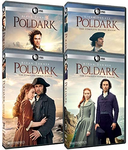 POLDARK 1-4 Complete Series Season 1, 2, 3 & 4